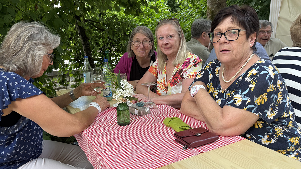 Biergarten in der Mühle